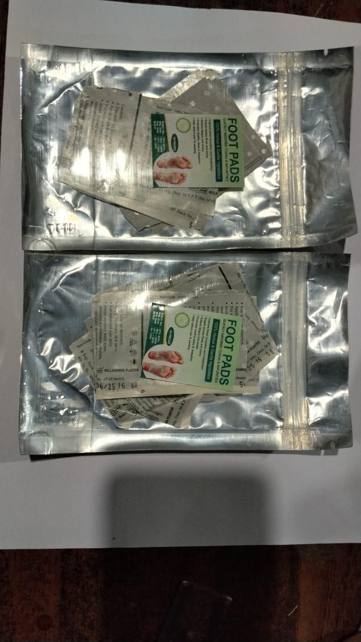 Fitpiick Deep Cleansing Herbal Foot Pads for Full body Detox & Natural Weight Management