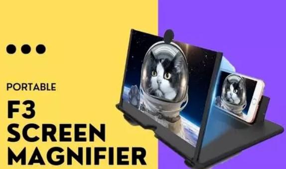 Mobile Phone Video Screen Magnifier