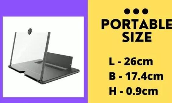 Mobile Phone Video Screen Magnifier
